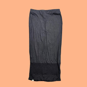 NWT Bench Urban Wear Womens Long Straight Skirt With Mesh Size Small